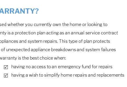 fidelity home warranty brochure